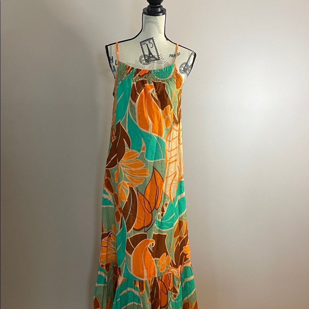 Magari  100% Cotton Maxi Dress
